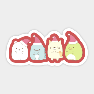 Sumikko gurashi Xmas Sticker